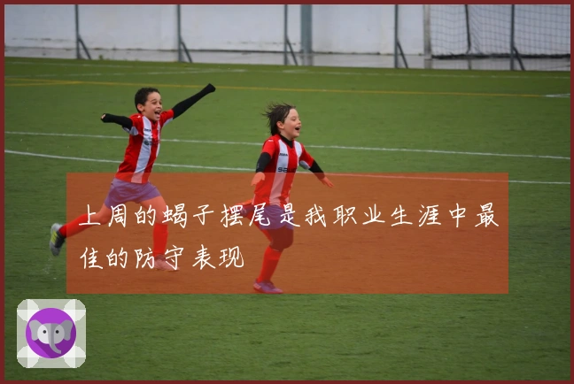 上周的蝎子摆尾是我职业生涯中最佳的防守表现